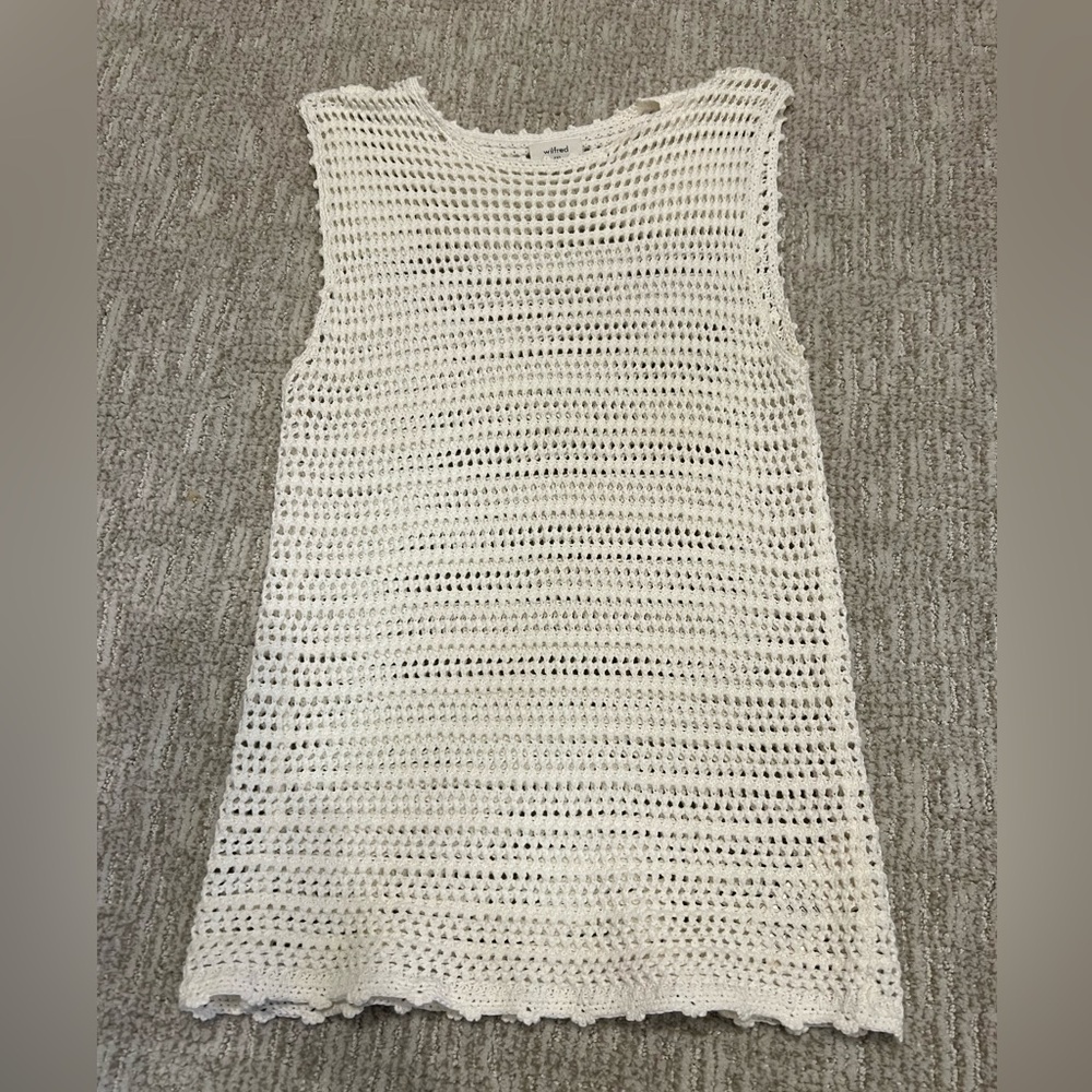 ARITZIA CROTCHET TANK TOP